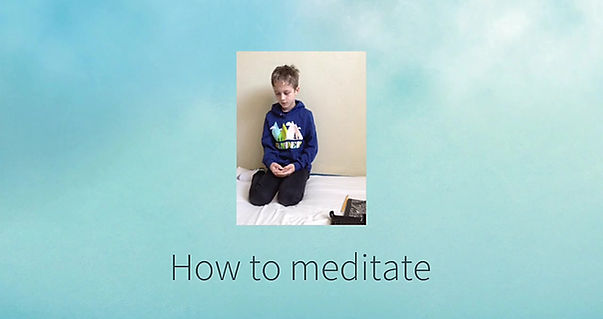 What is meditation by Zen kids